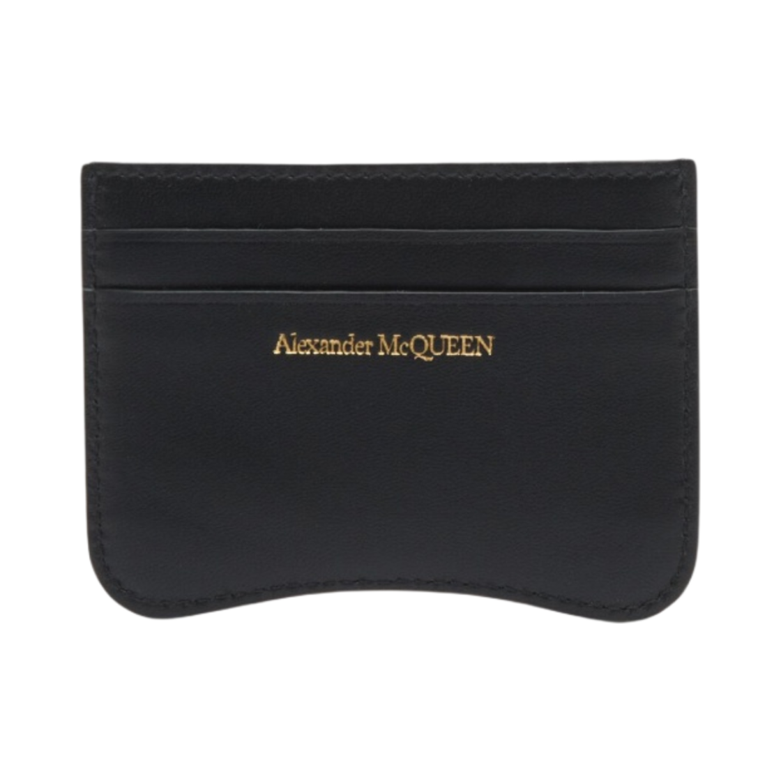 알렉산더 맥퀸 더 실 카드 홀더 블랙(Alexander McQueen The Seal Card Holder Black) - 2