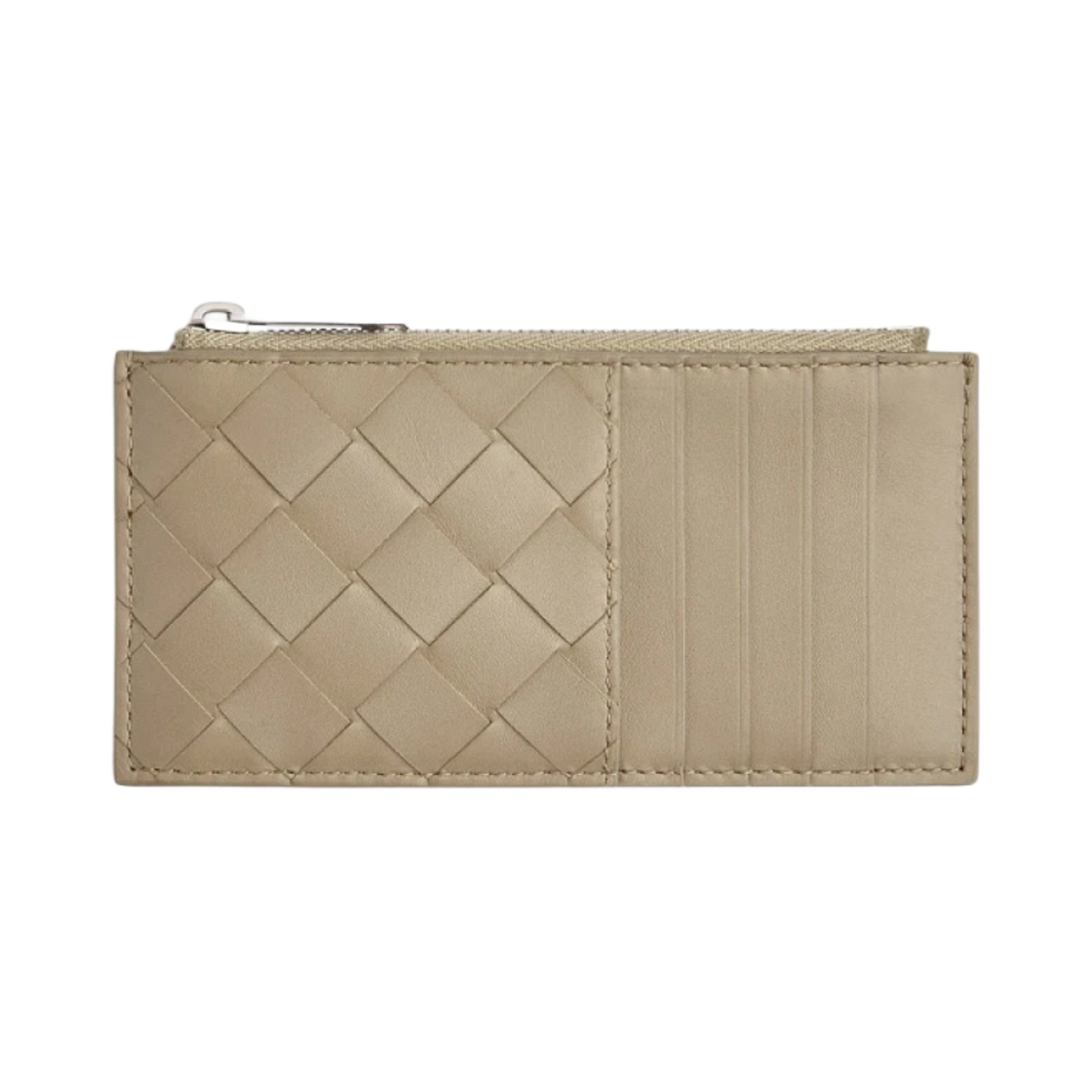 보테가 베네타 지퍼 카드 케이스 토프(Bottega Veneta Zipped Card Case Taupe) - 1