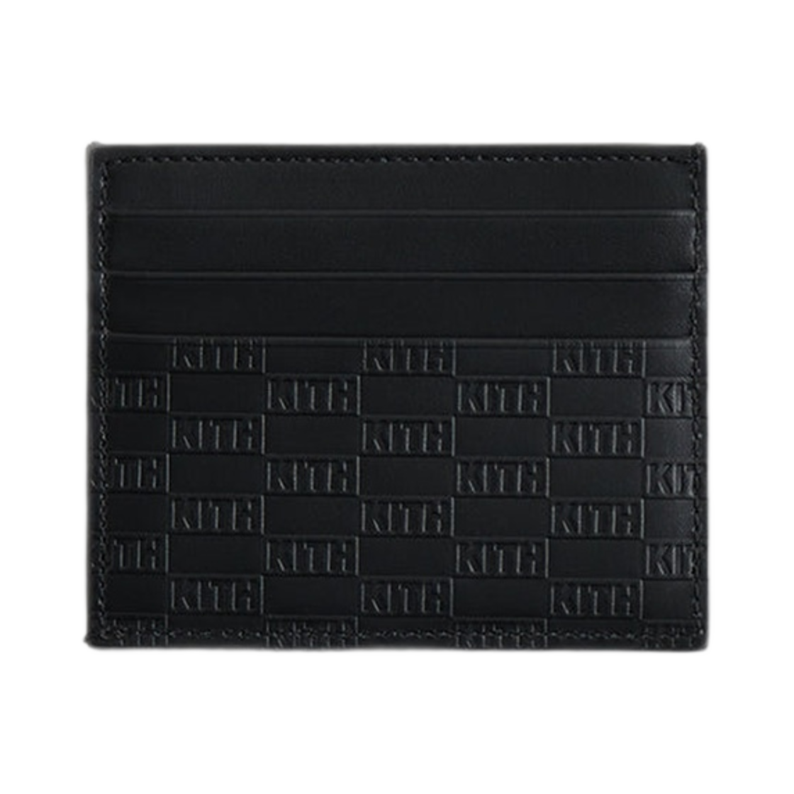 키스 모노그램 카드 홀더 블랙(Kith Monogram Card Holder Black)
