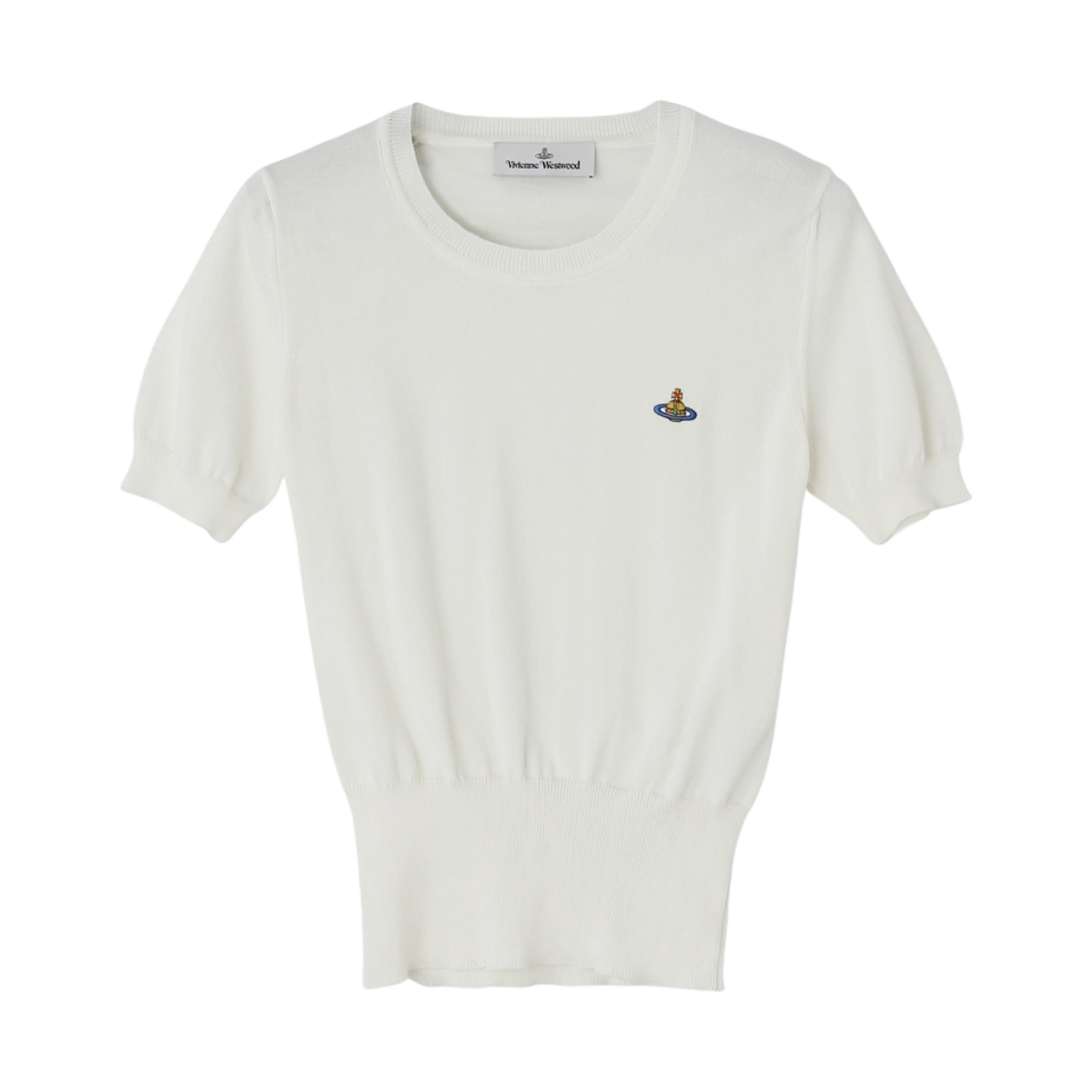 (W) 비비안 웨스트우드 베아 탑 화이트((W) Vivienne Westwood Bea Top White) - 1