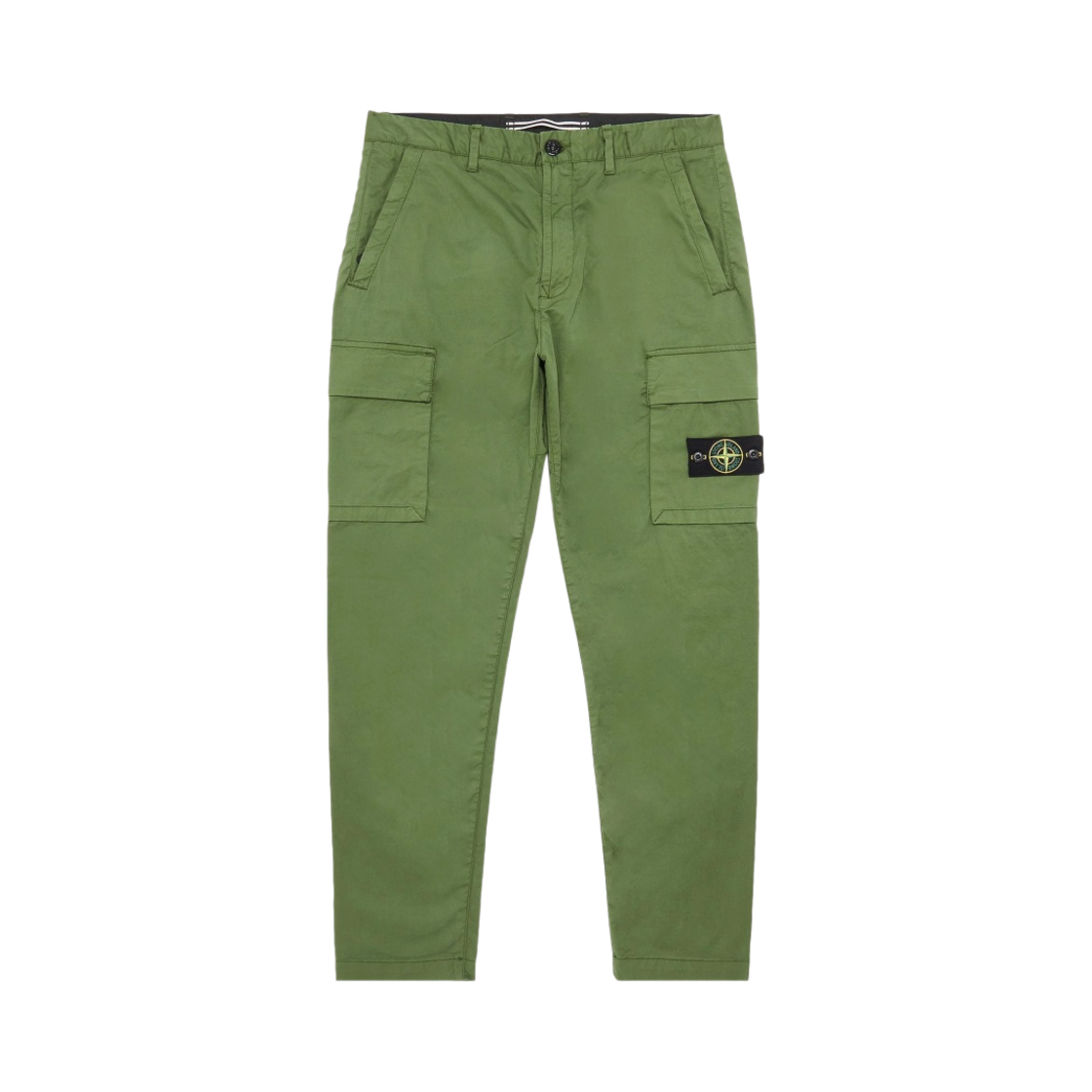 스톤 아일랜드 32310 코튼 개버딘 가먼트 다이드 카고 팬츠 올리브 그린 - 22FW(Stone Island 32310 Cotton Gabardine Garment Dyed Cargo Pants Olive Green - 22FW) - 1