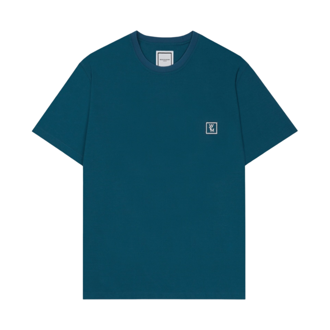 우영미 화이트 백로고 티셔츠 블루 - 22FW(Wooyoungmi White Back Logo T-Shirt Blue - 22FW) - 2