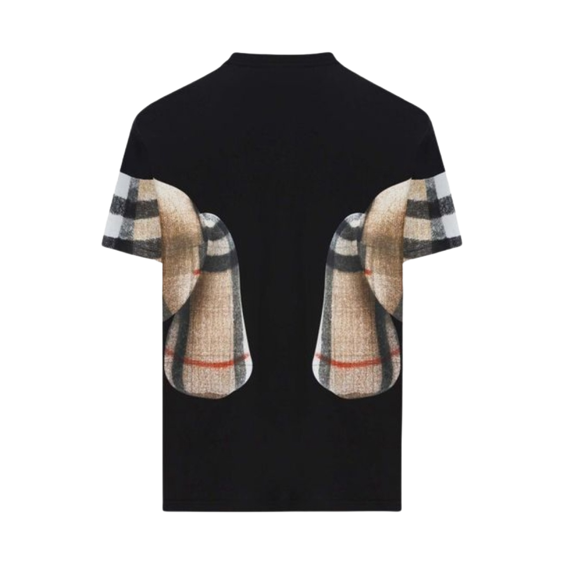 버버리 토마스 베어 프린트 코튼 오버사이즈 티셔츠 블랙(Burberry Thomas Bear Print Cotton Oversized T-Shirt Black) - 2