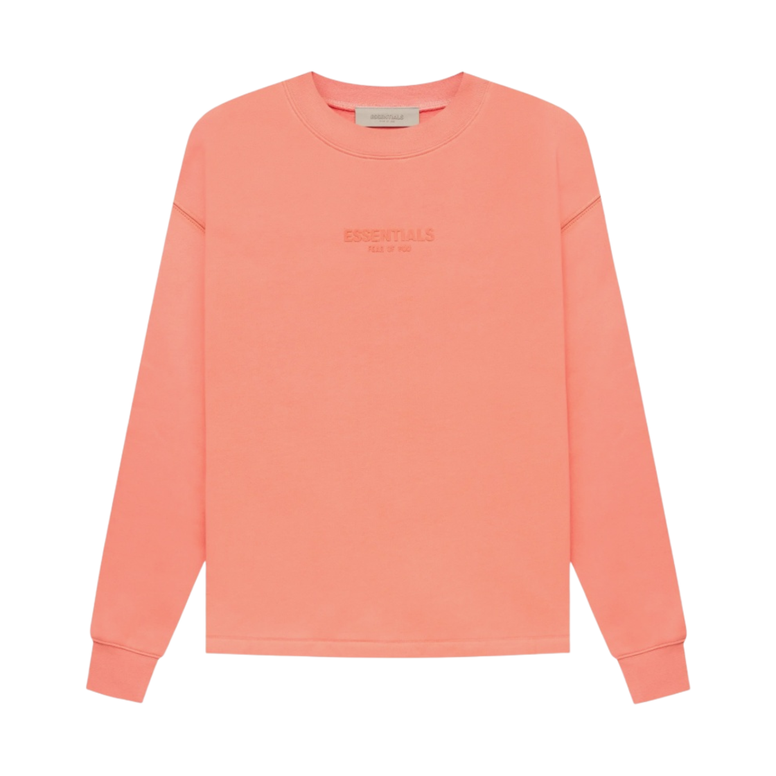 에센셜 릴렉스드 크루넥 스웨트셔츠 코랄 - 22FW(Essentials Relaxed Crewneck Sweatshirt Coral - 22FW) - 1