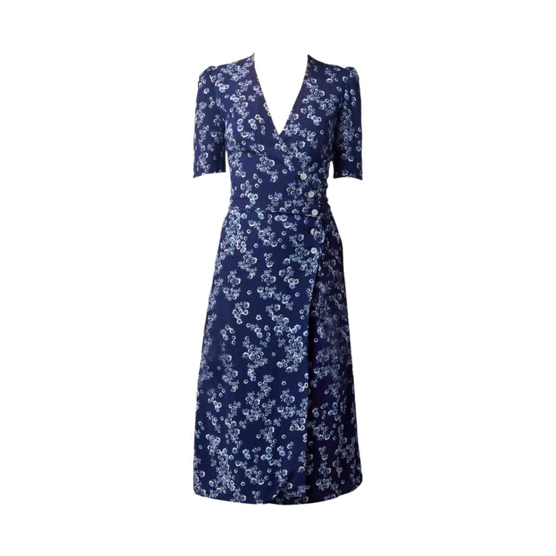 (W) 루즈 가빈 드레스 버바인 마린((W) Rouje Gabin Dress Verveine Marine)