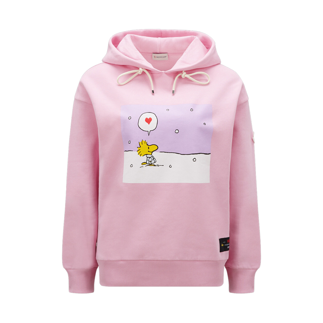(W) 몽클레르 피넛 모티프 후드 핑크 - 23SS((W) Moncler Peanuts Motif Hoodie Pink - 23SS) - 1