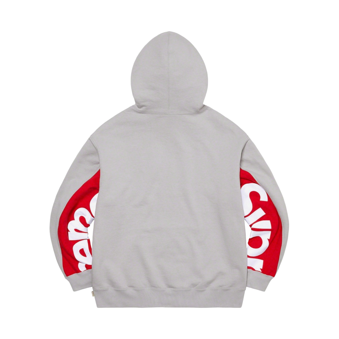 슈프림 크롭 패널즈 후드 스웨트셔츠 그레이 - 22SS(Supreme Cropped Panels Hooded Sweatshirt Grey - 22SS) - 2