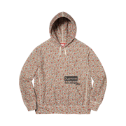 Supreme x Comme des Garcons Junya Watanabe Man Hooded Sweatshirt Pink Flowers - 21FW