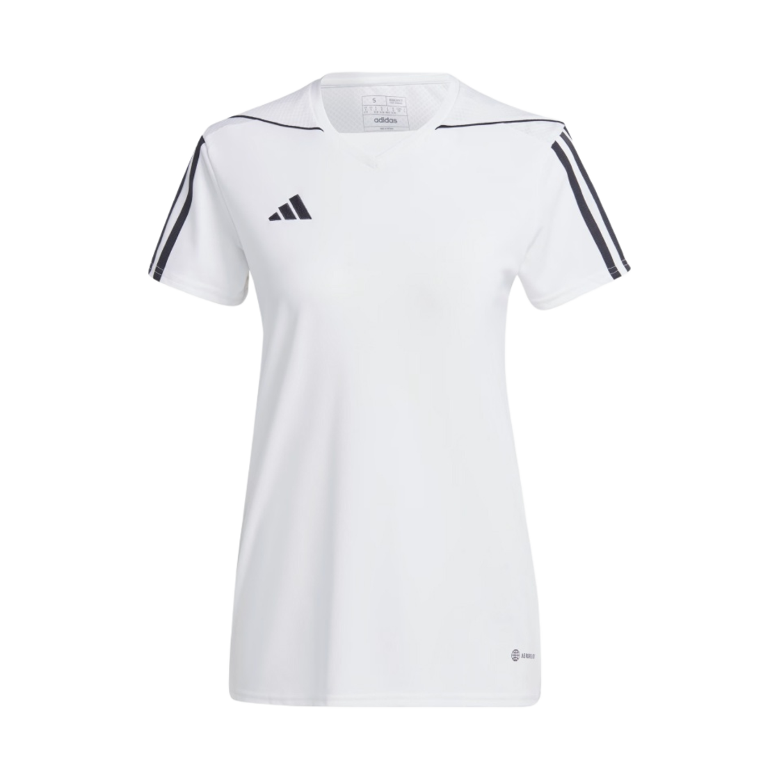 (W) 아디다스 티로 23 리그 저지 화이트 블랙 - US 사이즈((W) Adidas Tiro 23 League Jersey White Black - US Sizing) - 1