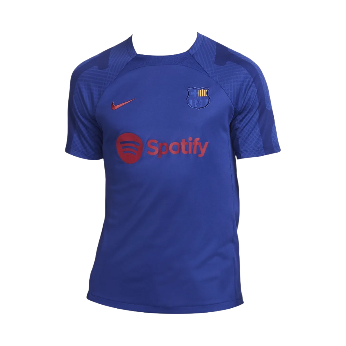 나이키 FC 바르셀로나 드라이핏 니트 사커 탑 로얄 블루(Nike FC Barcelona Dri-Fit Knit Soccer Top Royal Blue) - 1