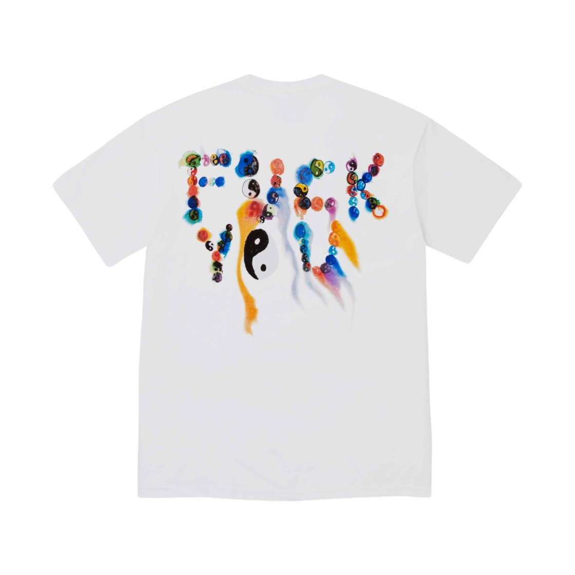 슈프림 음양 티셔츠 화이트 - 23FW