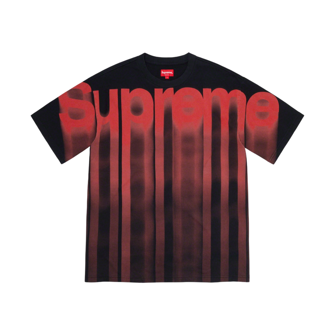 슈프림 블리드 로고 숏슬리브 탑 블랙 - 20FW(Supreme Bleed Logo S/S Top Black - 20FW) - 1
