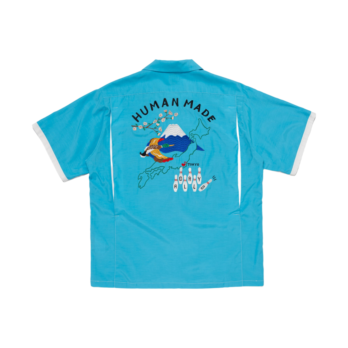 휴먼 메이드 수베니어 셔츠 블루(Human Made Souvenir Shirt Blue) - 2