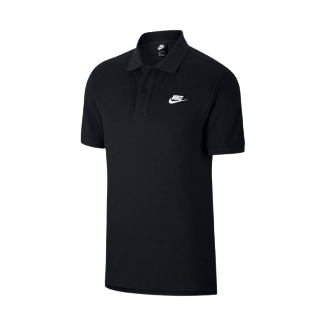 나이키 NSW 폴로 블랙 - 아시아(Nike NSW Polo Black - Asia)
