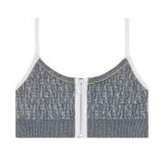 (W) Diesel M-Ercilla Knit Cropped Tank Top Blue
