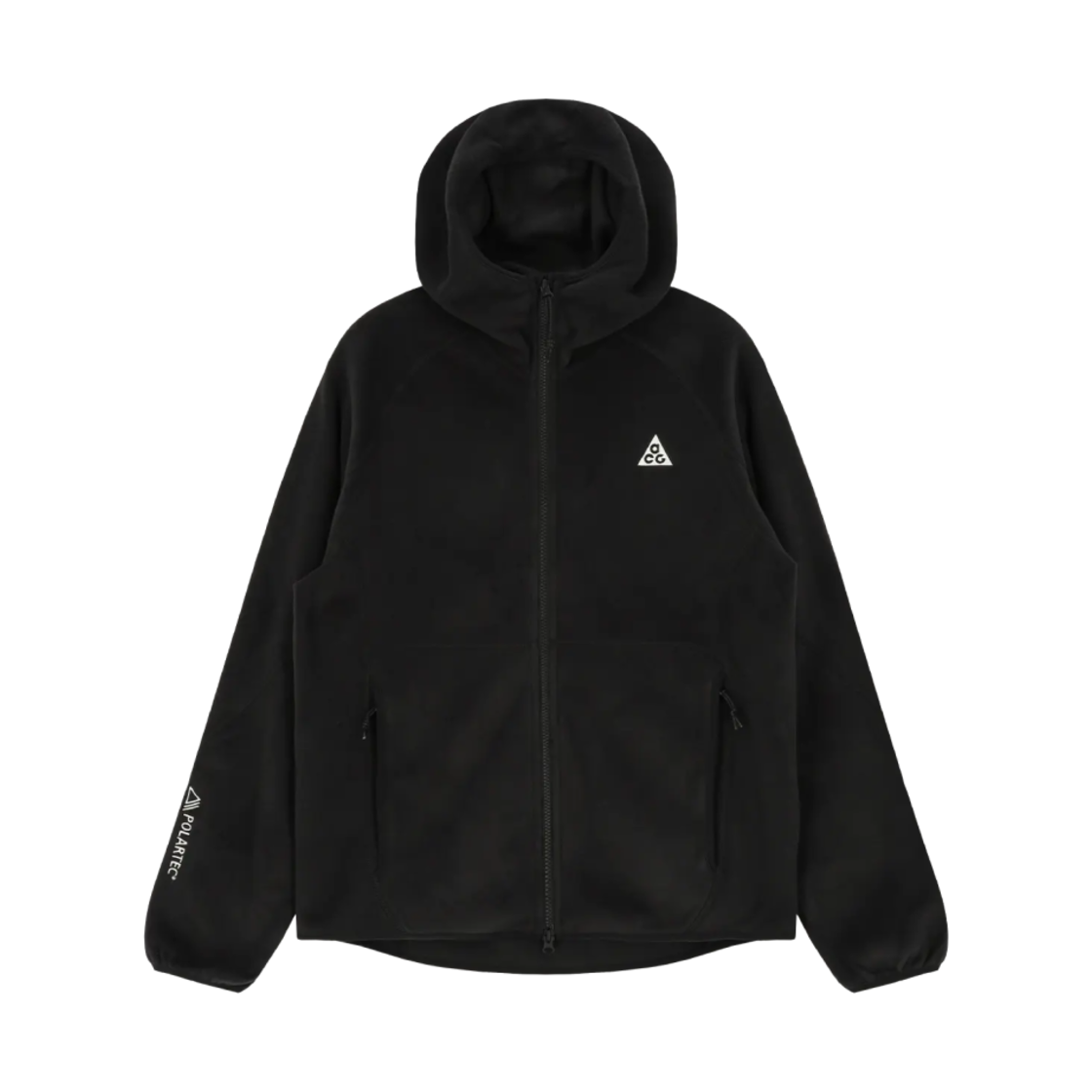 나이키 ACG 울프 트리  풀 집 후드 블랙 앤트러사이트 - 아시아(Nike ACG Wolf Tree Full Zip Hoodie Black Anthracite - Asia)