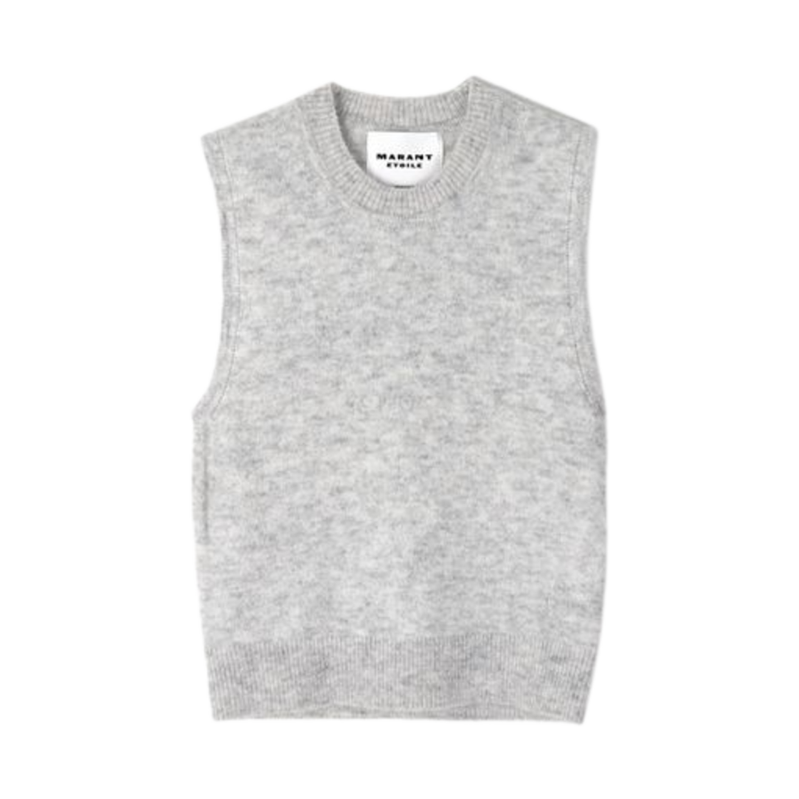 PU0172FA-A1L68E-02LY (W) Isabel Marant Ametis Vest Light Grey - 23FW