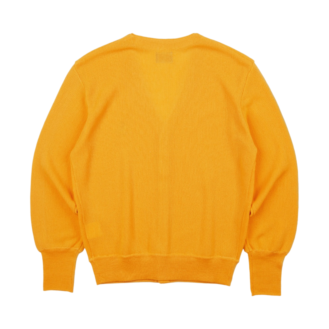 헤리티지 플로스 크레스트 울 가디건 옐로우 (23SS 버전)(Heritage Floss Crest Wool Cardigan Yellow (23SS Ver.)) - 2