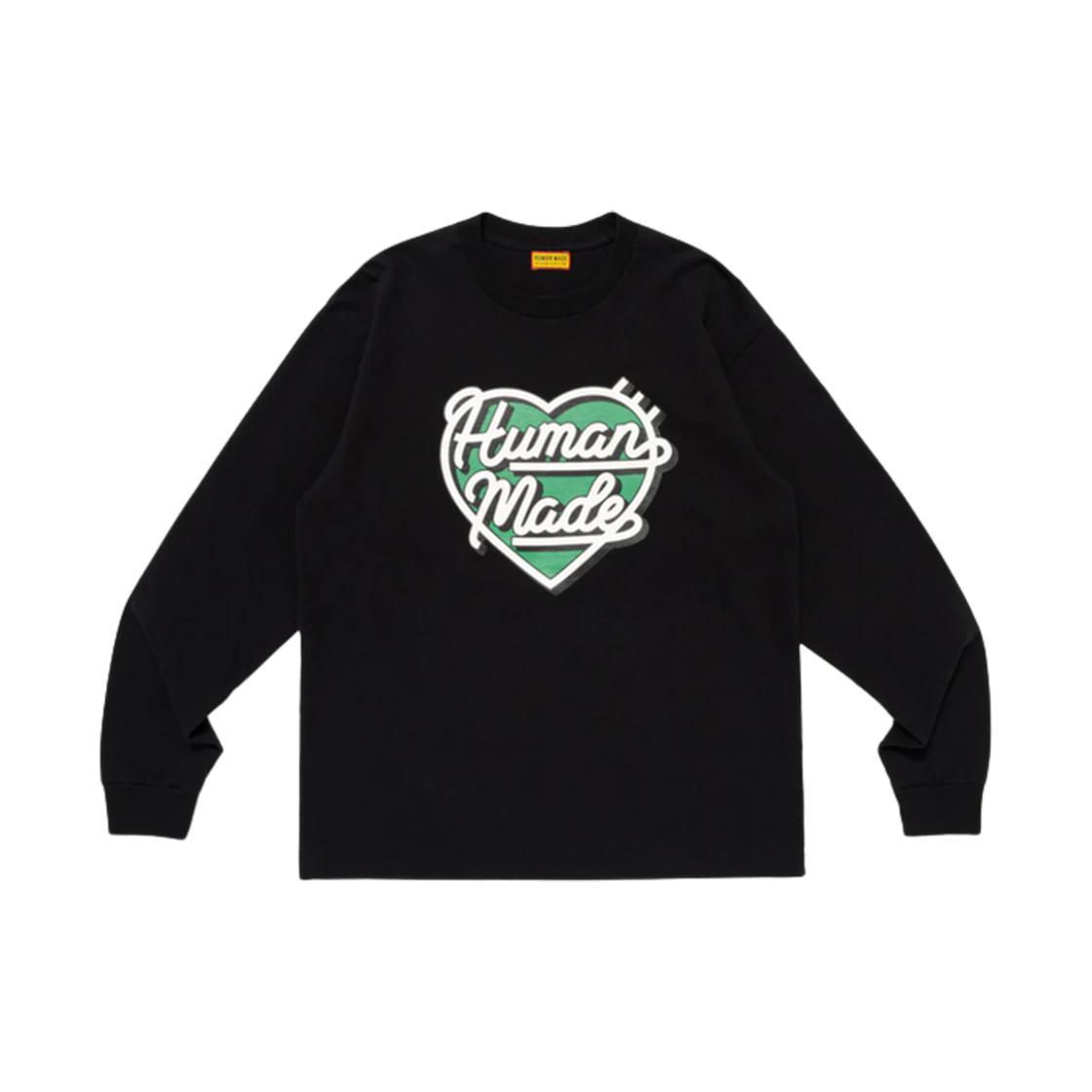 휴먼 메이드 그래픽 롱슬리브 티셔츠 블랙(Human Made Graphic L/S T-Shirt Black) - 1