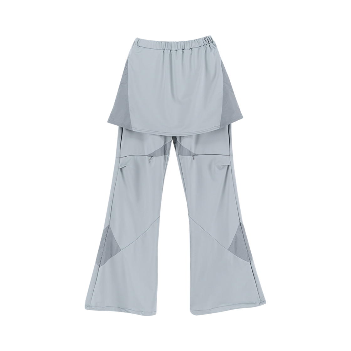 KY24FWSLT07 Kiyoi Incision Skirt Pants Grey
