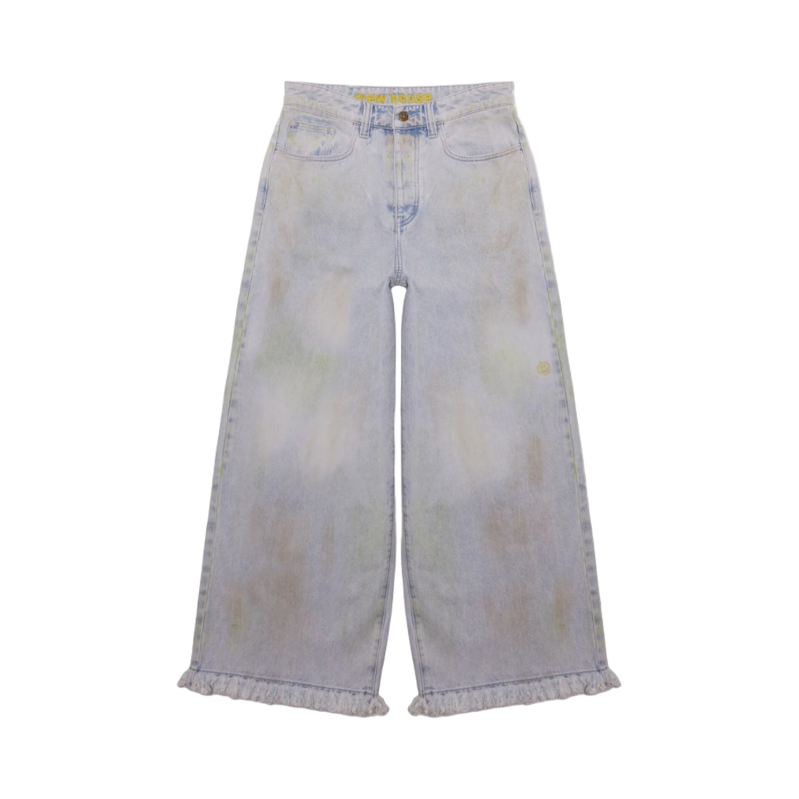 드류 하우스 울트라 와이드 레그 진 휴스턴 워시(Drew House Ultra Wide Leg Jean Huston Wash)