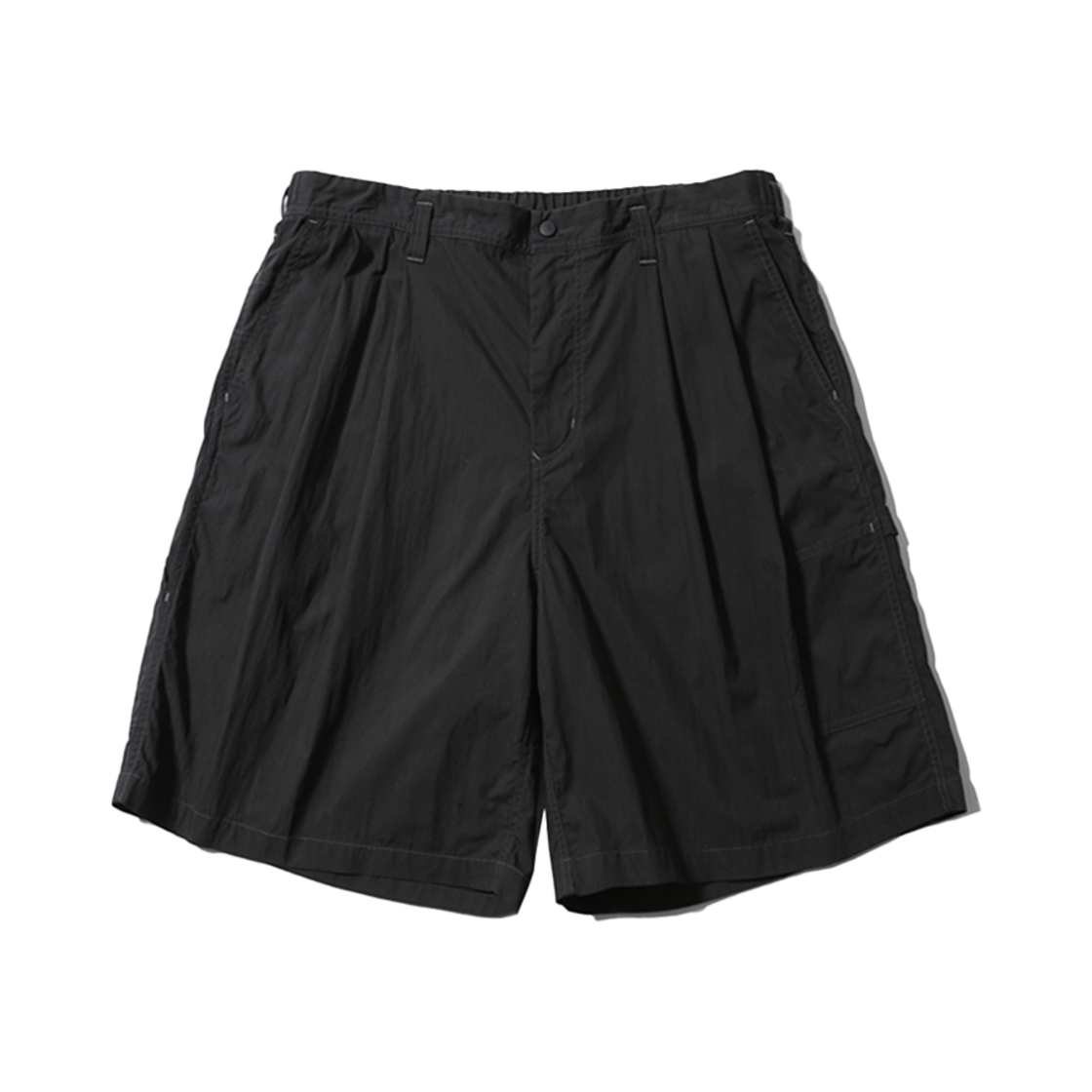 PMF025-02ST08 [SS25] moif Over Work Shorts Charcoal