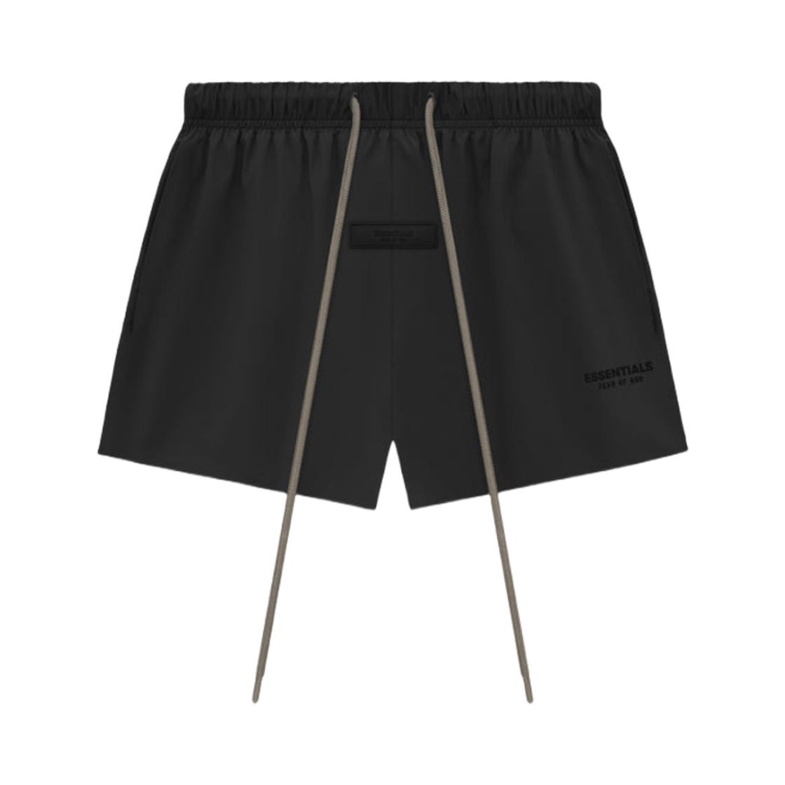 에센셜 나일론 러닝 쇼츠 블랙 - 24SS(Essentials Nylon Running Short Black - 24SS)