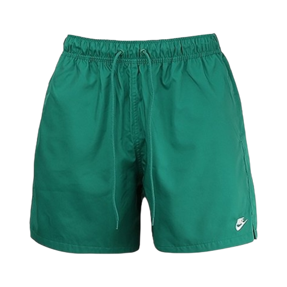 나이키 클럽 우븐 플로우 쇼츠 말라카이트 화이트 - 아시아(Nike Club Woven Flow Shorts Malachite White - Asia)