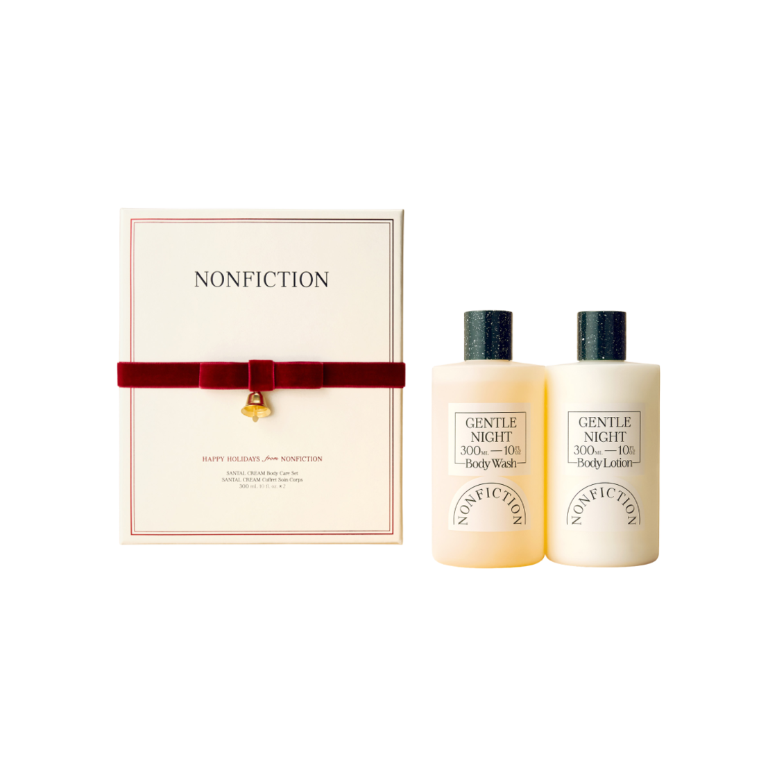 논픽션 바디 케어 젠틀 나잇 세트 300ml x 2(Nonfiction Body Care Gentle Night Set 300ml x 2) - 1