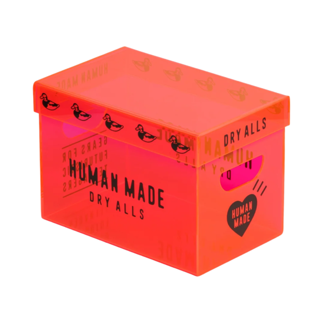 置物 HUMAN MADE ACRYLIC FILE BOX HUMAN MADE ACRYLIC FILE BOX SMALL – HUMAN MADE Inc.
