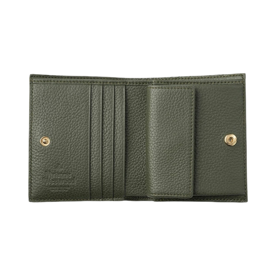 비비안 웨스트우드 그레인 레더 빌폴드 그린(Vivienne Westwood Grain Leather Billfold Green) - 2