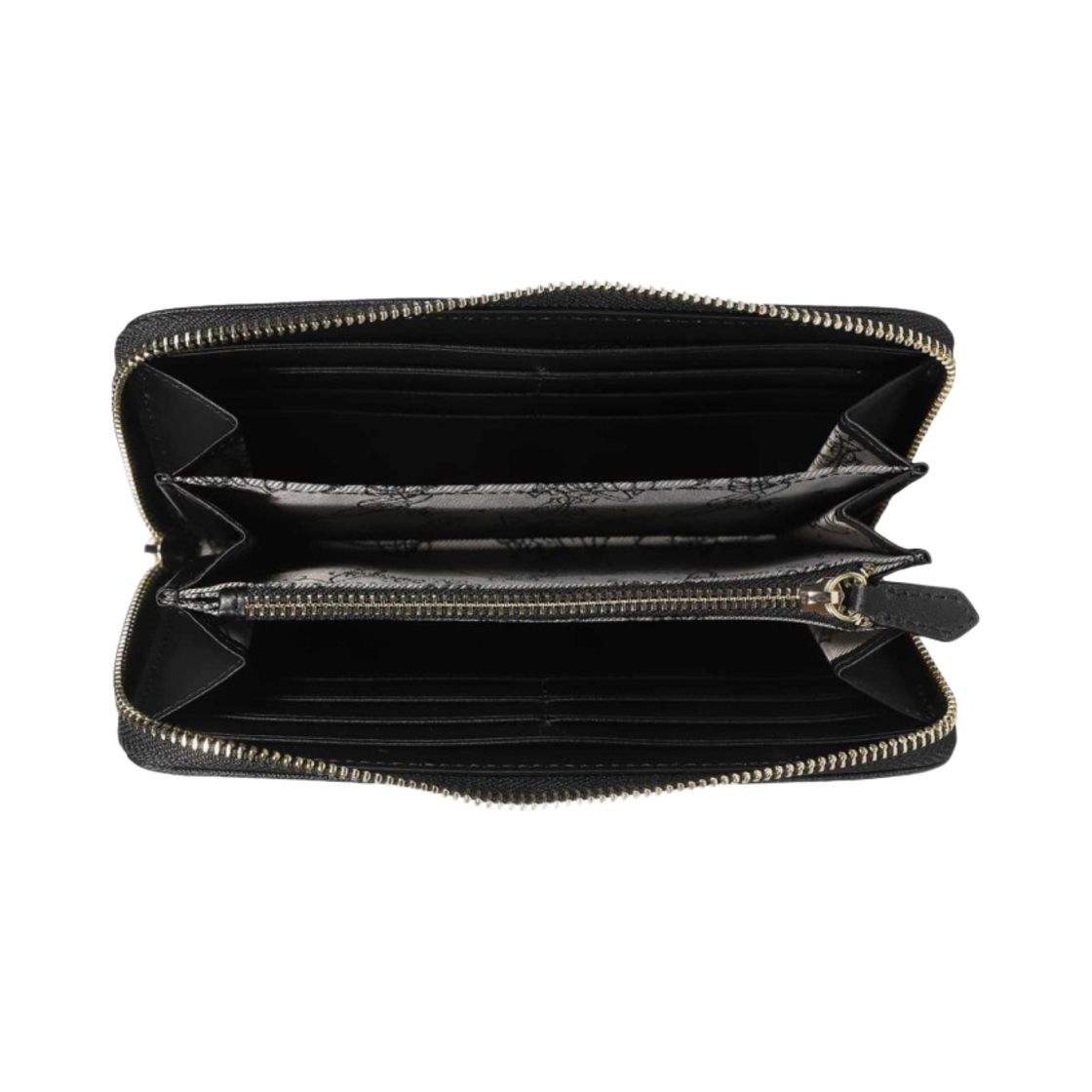 비비안 웨스트우드 사피아노 클래식 지퍼 어라운드 지갑 블랙(Vivienne Westwood Saffiano Classic Zip Around Wallet Black) - 2
