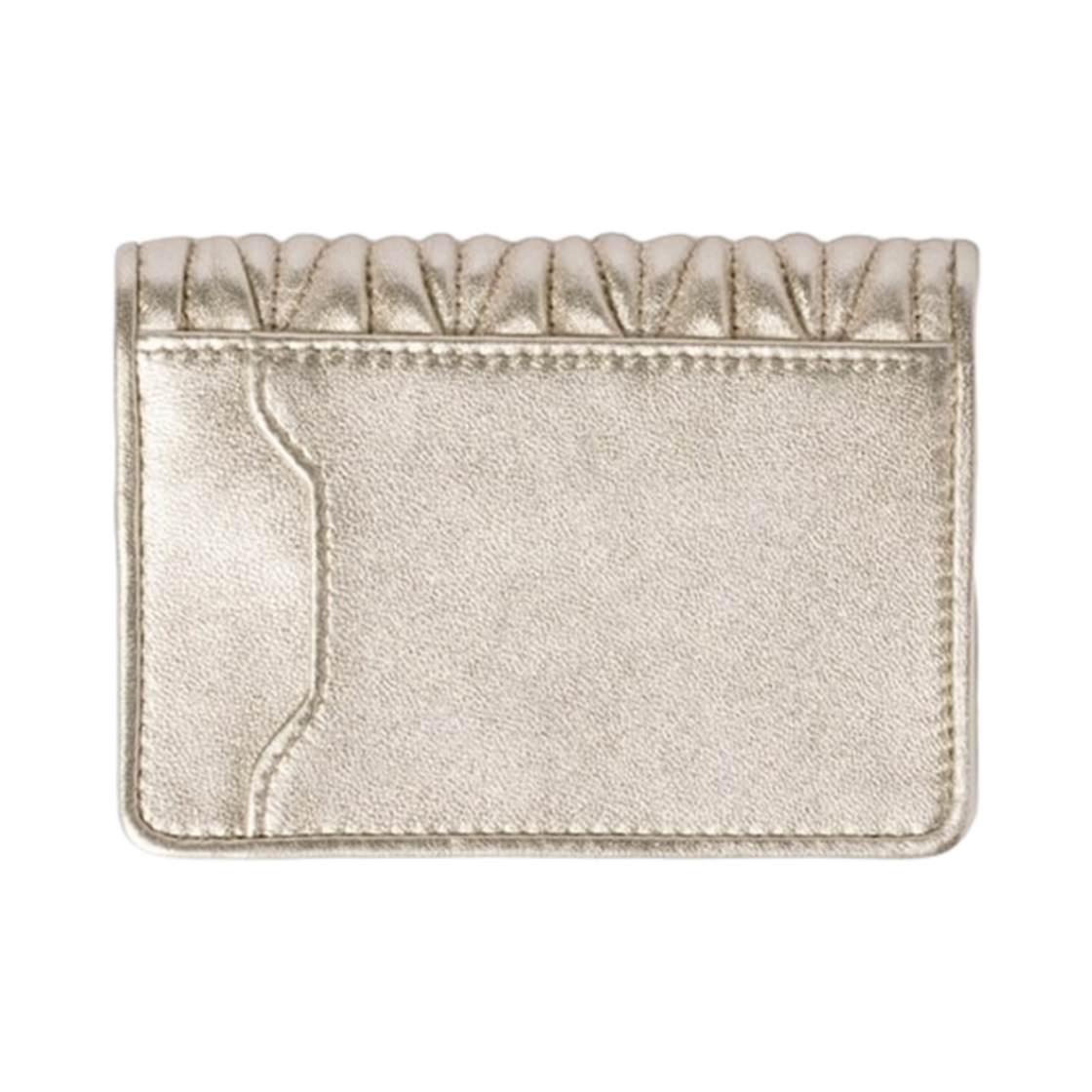 미우 미우 마테라쎄 나파 레더 카드 홀더 파이라이트(Miu Miu Matelasse Nappa Leather Card Holder Pyrite) - 3