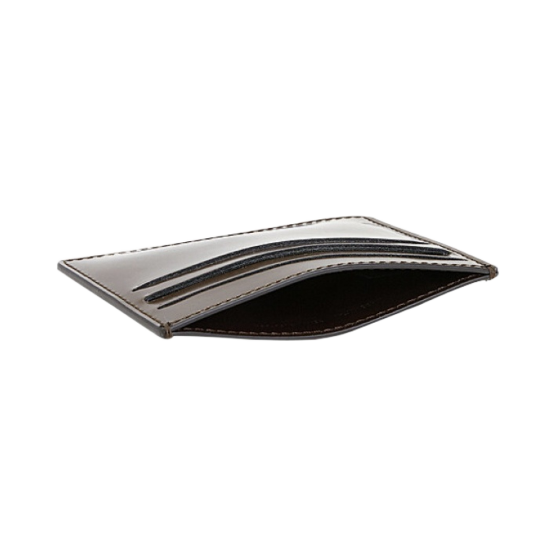 메종 마르지엘라 레더 카드 홀더 다크 브라운(Maison Margiela Leather Card Holder Dark Brown) - 3