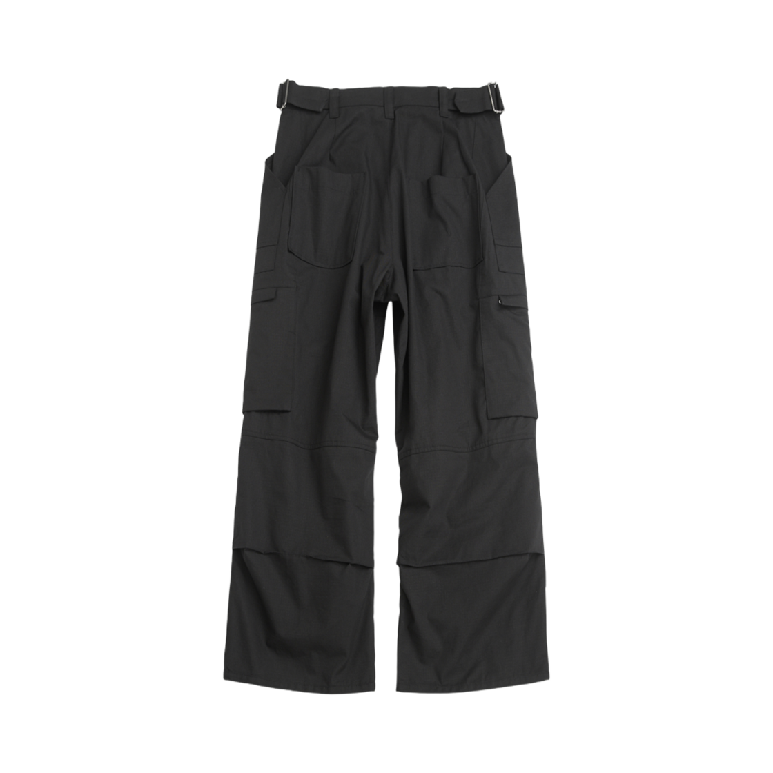 해칭룸 퍼티그 립스탑 오버 팬츠 블랙(Hatchingroom Fatigue Ripstop Over Pants Black) - 2