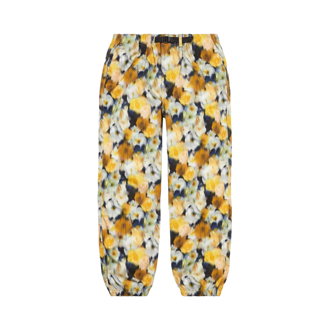 슈프림 리버티 플로랄 벨티드 팬츠 옐로우 - 20SS(Supreme Liberty Floral Belted Pants Yellow - 20SS) - 1