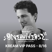ONE UNIVERSE FESTIVAL 2025 KREAM VIP PASS (1 DAY PASS - 8/16)