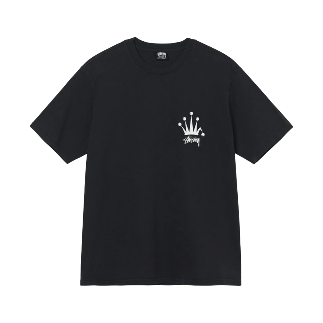 스투시 리갈 크라운 티셔츠 블랙(Stussy Regal Crown T-Shirt Black) - 2