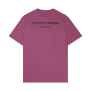 Wooyoungmi Black Back Logo T-Shirt Pink - 22FW
