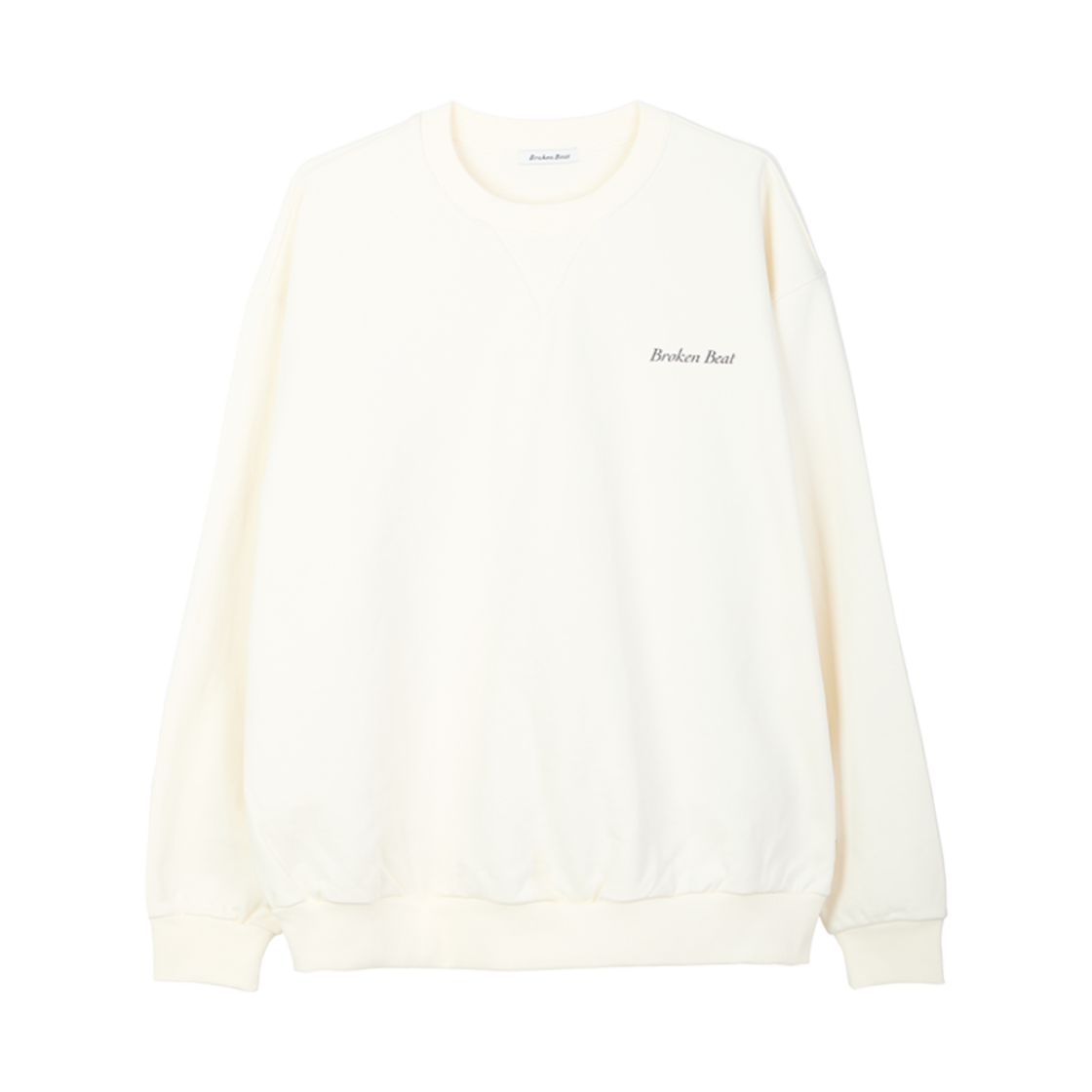 브로큰비트 브로큰 스웻셔츠 아이보리(Broken Beat Broken Sweatshirt Ivory)
