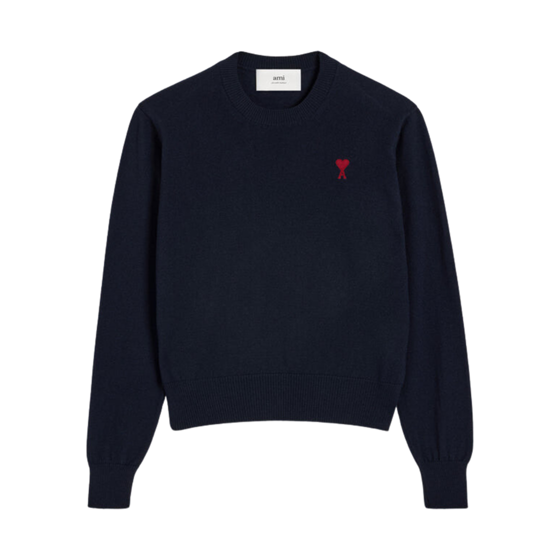 BFFKS111-KN0025-430 (W) AMI de Coeur Sweater Night Blue