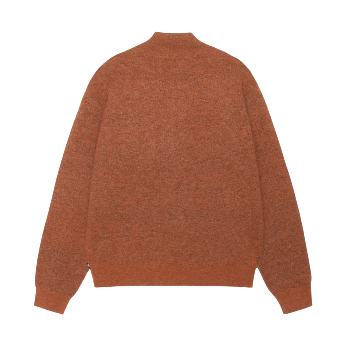 스투시 하프 집 목 넥 스웨터 클레이(Stussy Half Zip Mock Neck Sweater Clay) - 2