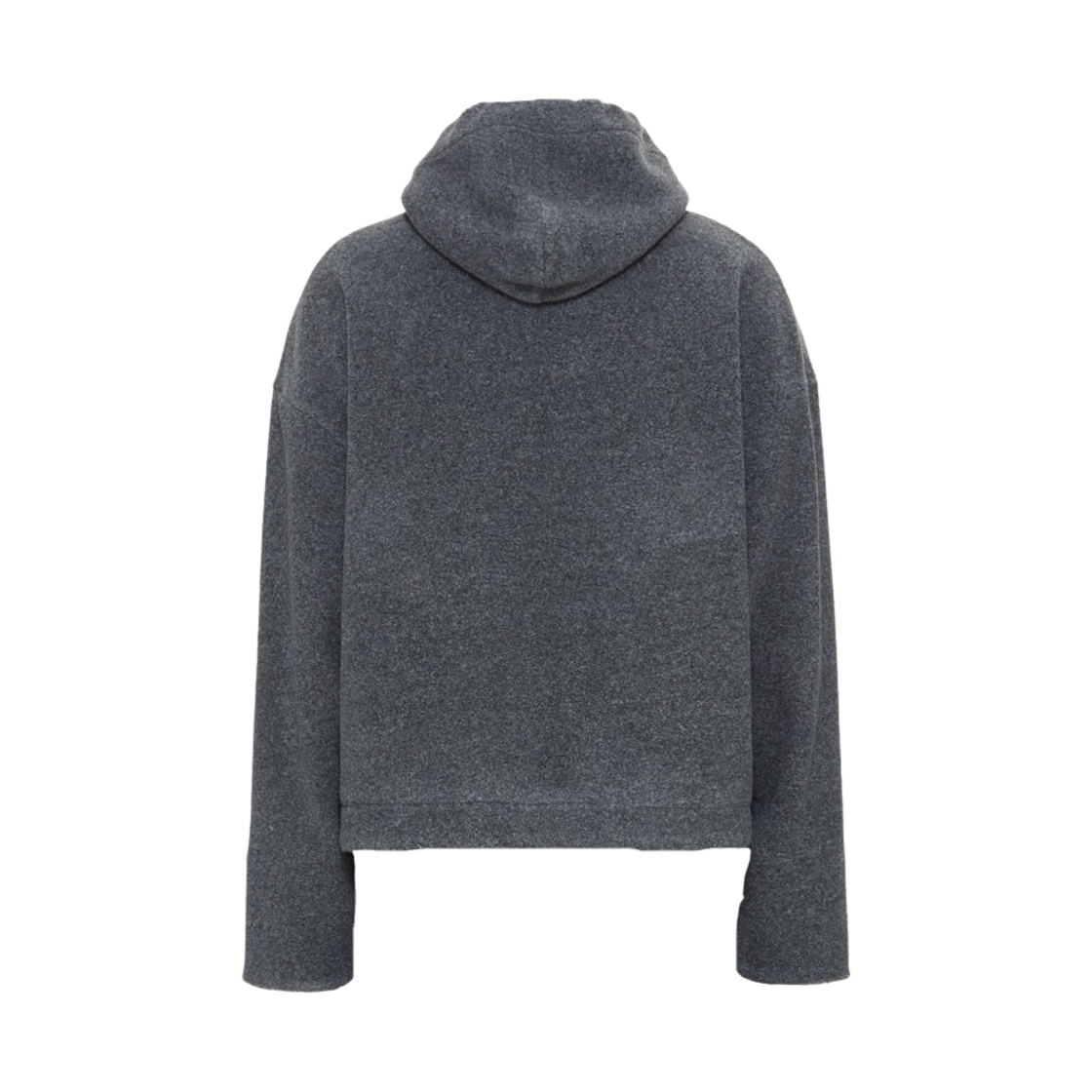우영미부클 후드 그레이 - 22FW(Wooyoungmi Boucle Hoodie Grey - 22FW) - 2
