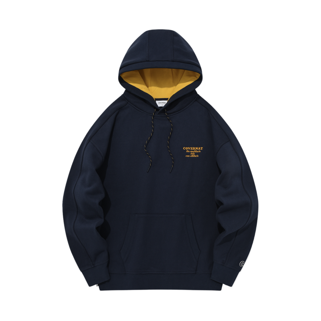 CO2303HD06NA Covernat Heavy Weight Oversized Fit Hoodie Navy
