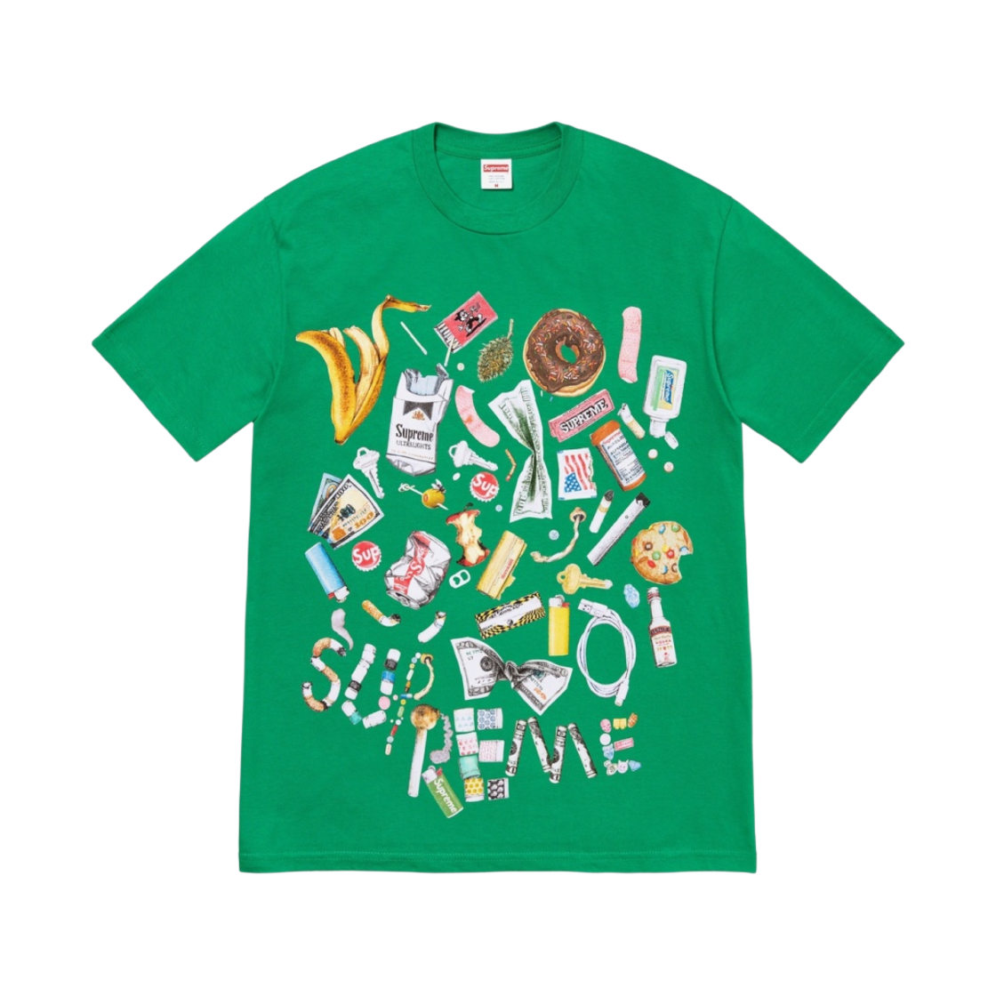 슈프림 트래시 티셔츠 그린 - 23SS(Supreme Trash T-Shirt Green - 23SS) - 1