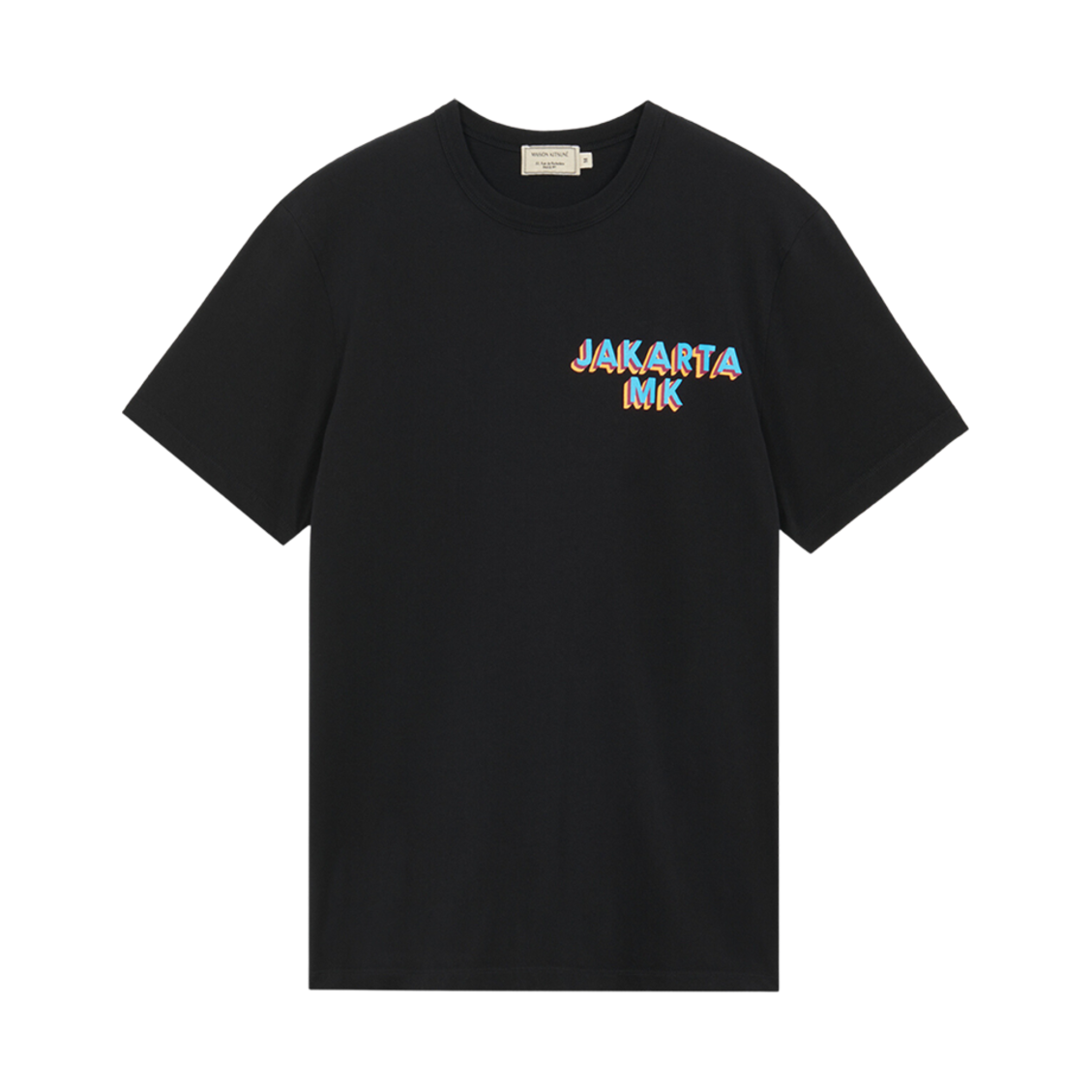 메종 키츠네 자카르타 벤 클레베이 클래식 티셔츠 블랙(Maison Kitsune Jakarta Ben Klevay Classic T-Shirt Black) - 2