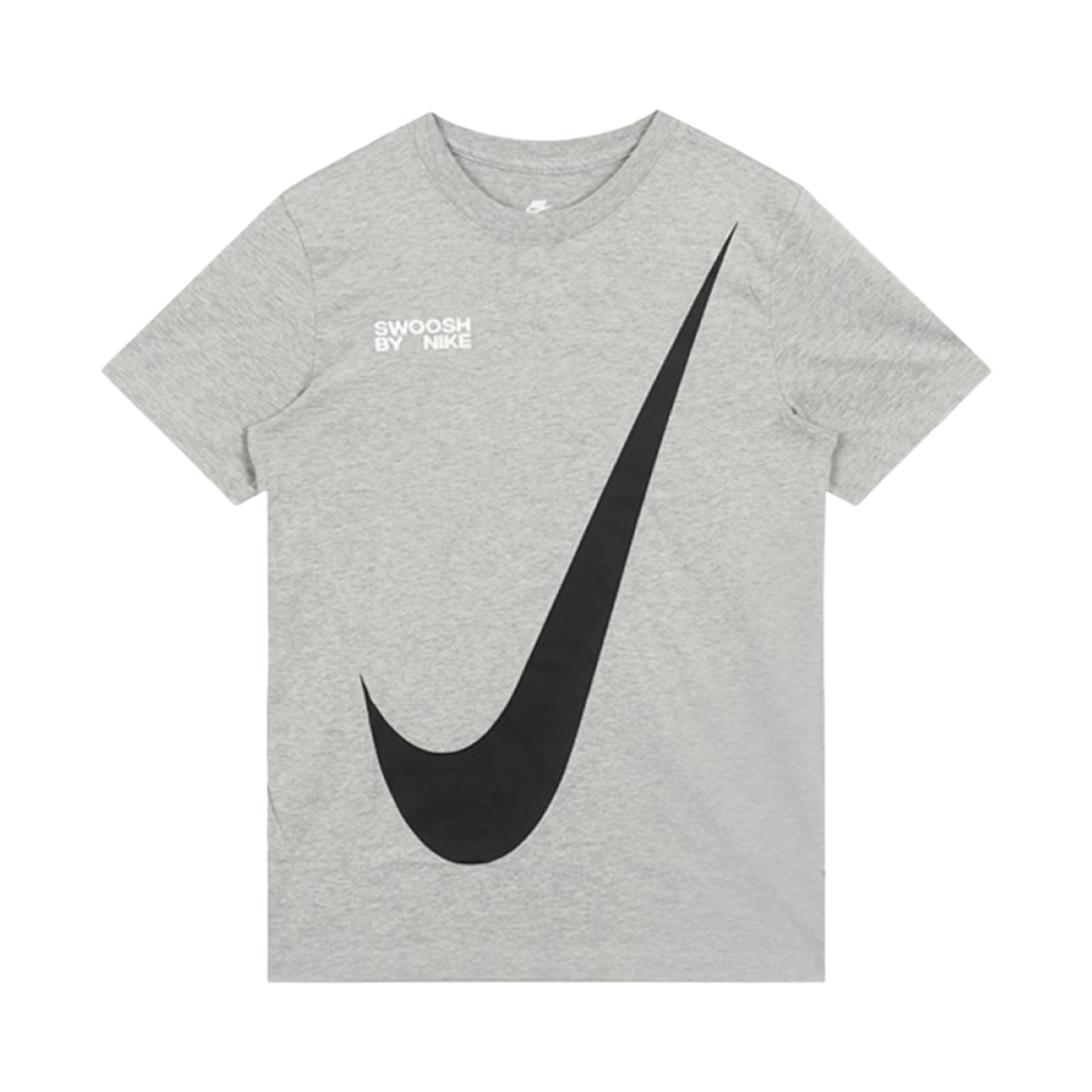나이키 NSW 빅 스우시 HBR 티셔츠 다크 그레이 헤더 - 아시아(Nike NSW Big Swoosh HBR T-Shirt Dark Gray Heather - Asia) - 1
