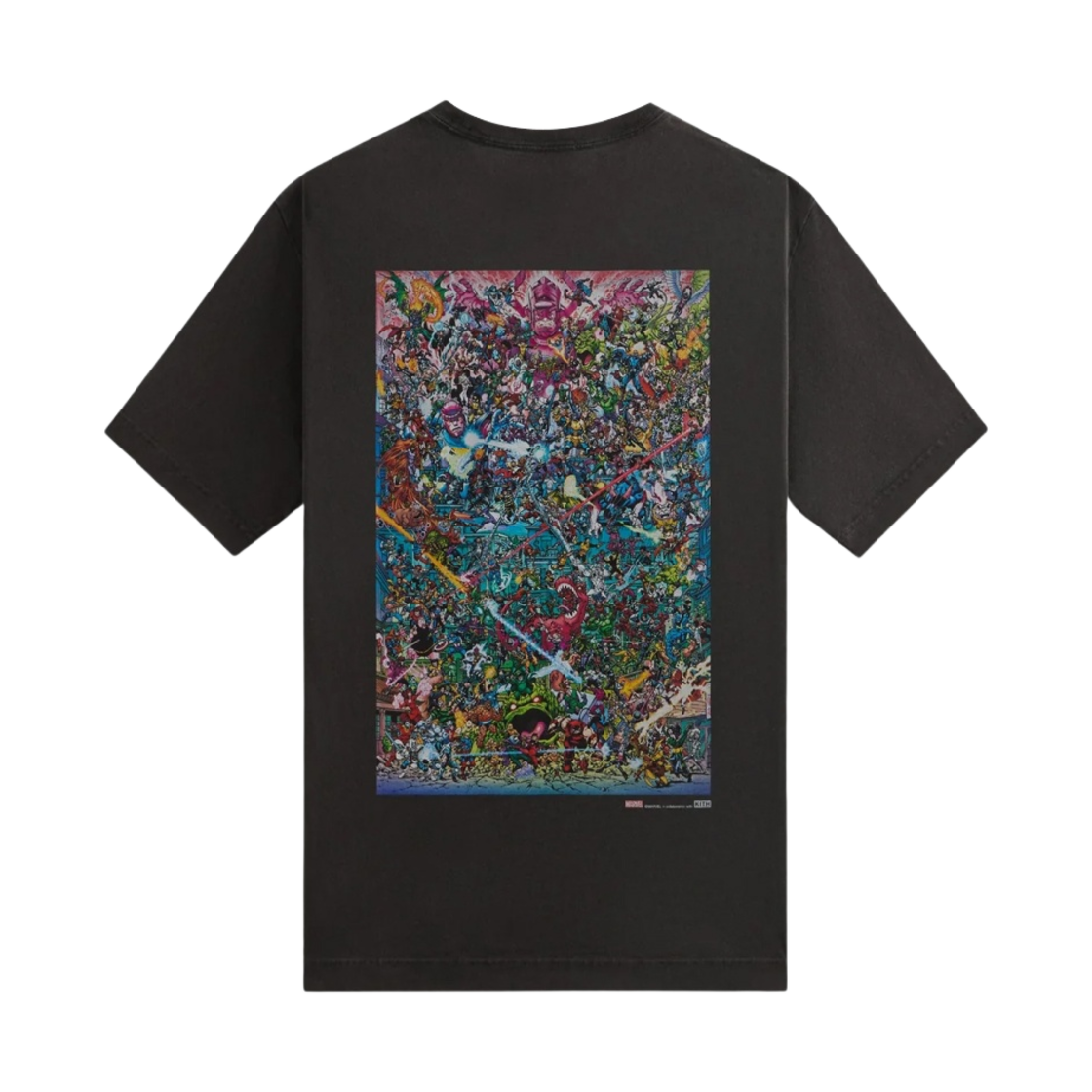 KHM032498-001 Kith x Marvel Universe Vintage T-Shirt Black