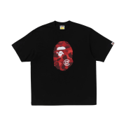 BAPE x Clot Camo Big Ape Head Relaxed Fit T-Shirt Black