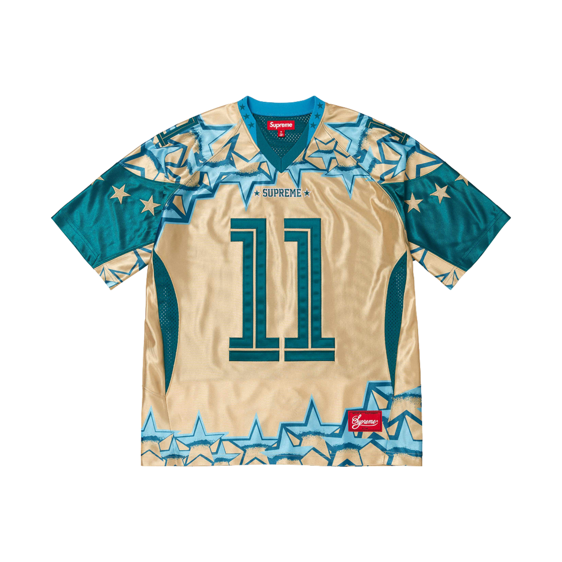 슈프림 스타 풋볼 저지 골드 - 25SS(Supreme Stars Football Jersey Gold - 25SS) - 2